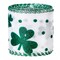 ST Patricks Day Shamrock Ribbon Clover Satin Wired Edge Ribbon (2-1/2" x 5.5 Yards)
